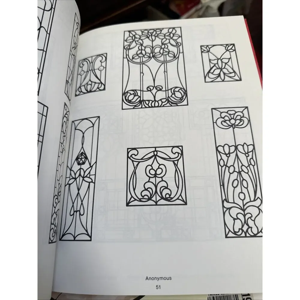 Stained Glass Window Art, Luciaro, PB art craft book,‎ step by step instructions